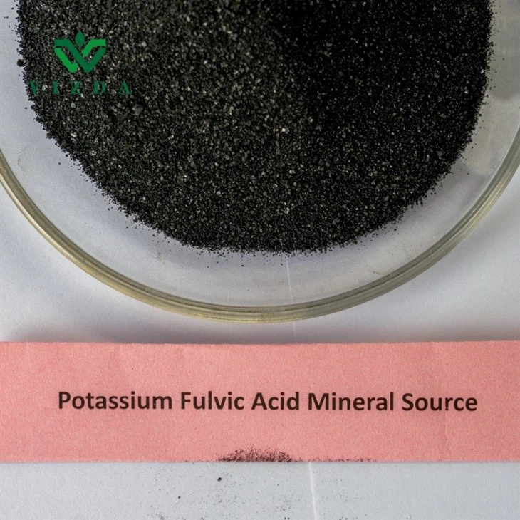 Agriculture Full Soluble Mineral Source Potassium Fulvate Powder