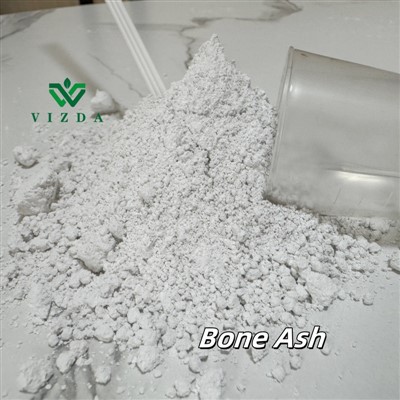 Prašak za kosti pepeo pojačava prozirnost i glatku površinu